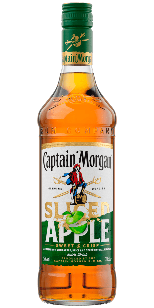 Фото Ромовый напиток Captain Morgan Sliced Apple 0.7л №1
