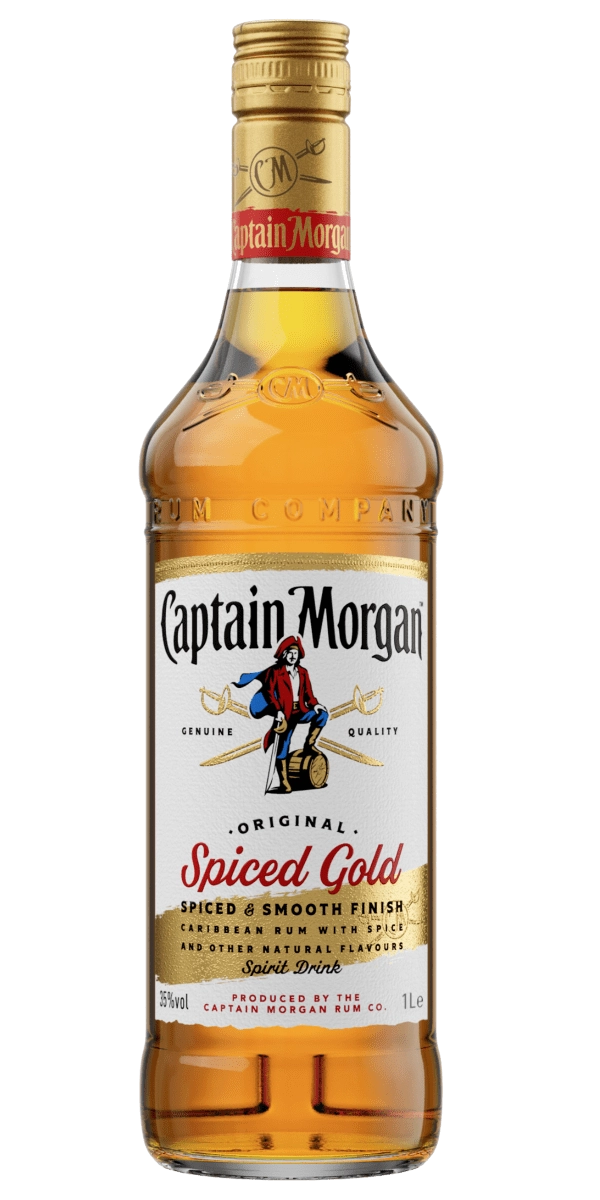 Фото Ромовый напиток Captain Morgan Spiced Gold 1л №1