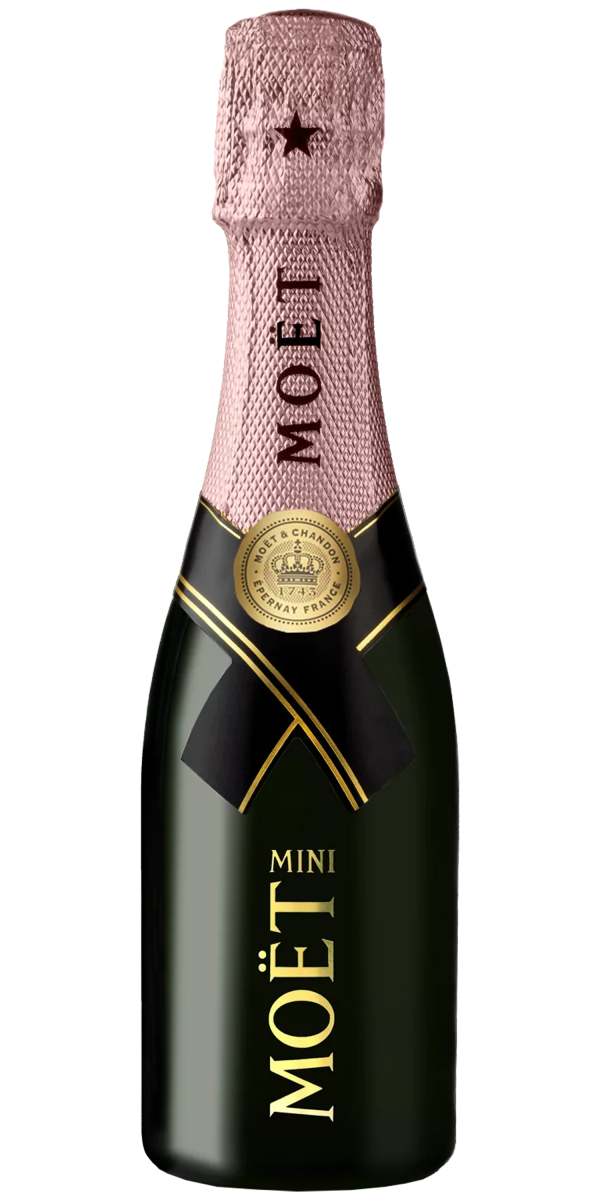 Фото Шампанское Moët & Chandon Rose Imperial розовое сухое 0.2л-каталог