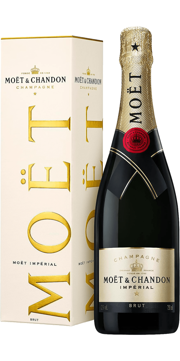 Фото Шампанське Moët & Chandon Brut Imperial біле сухе 0.75л у подарунковій упаковці №1