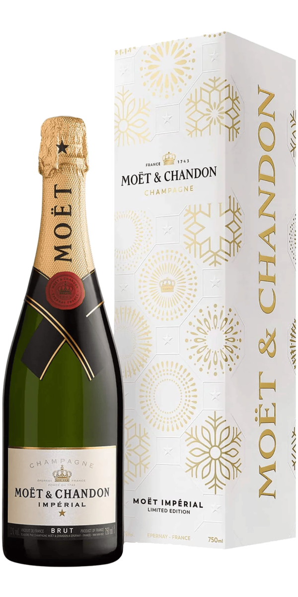 Фото Шампанське Moët & Chandon Brut Imperial EOY 2022 0,75 л у подарунковій упаковці №1