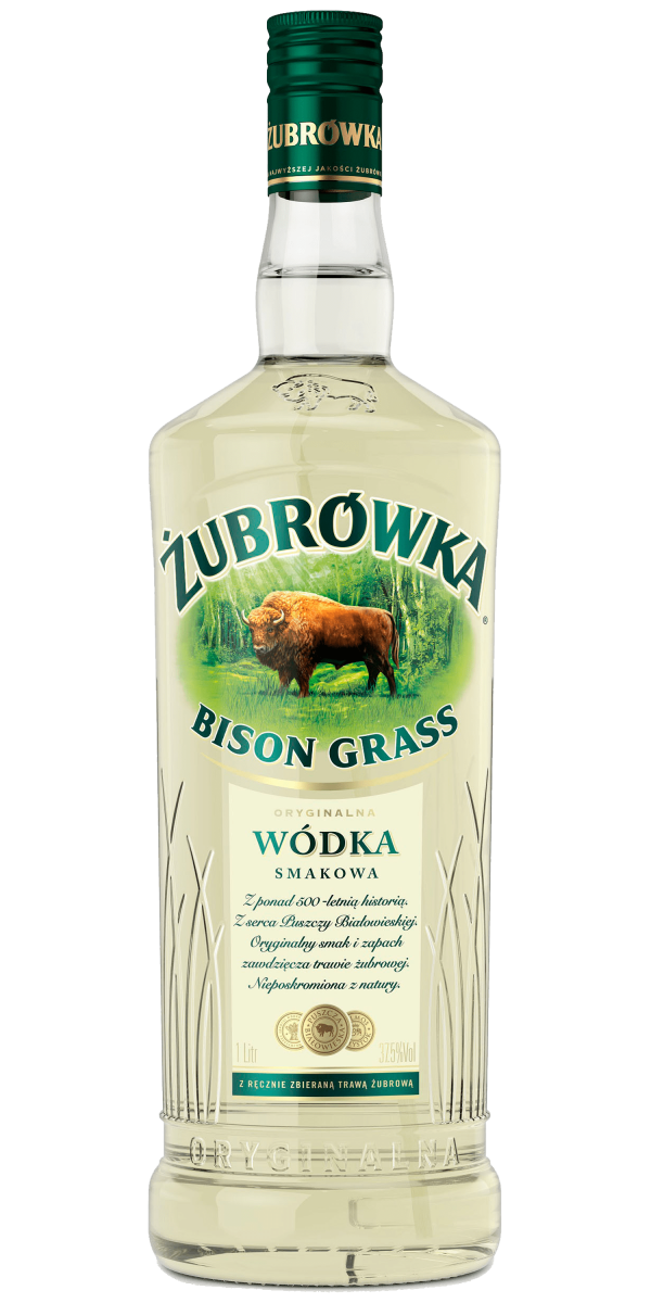 Фото Водка Zubrowka Bison Grass 1л-каталог