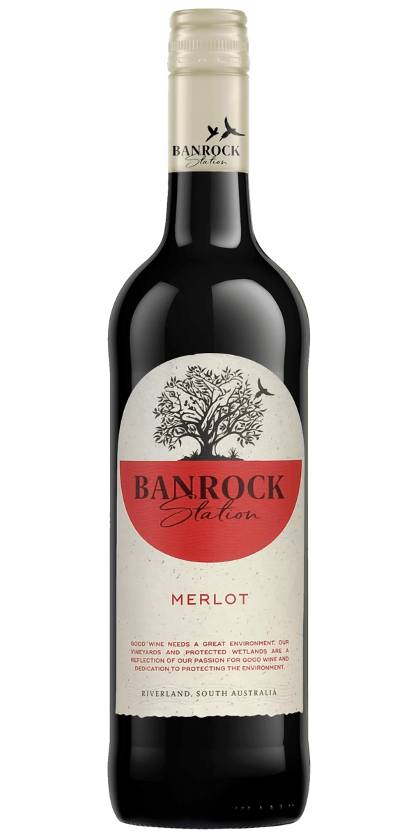 Фото Вино Banrock Station Merlot красное сухое 0.75л-каталог