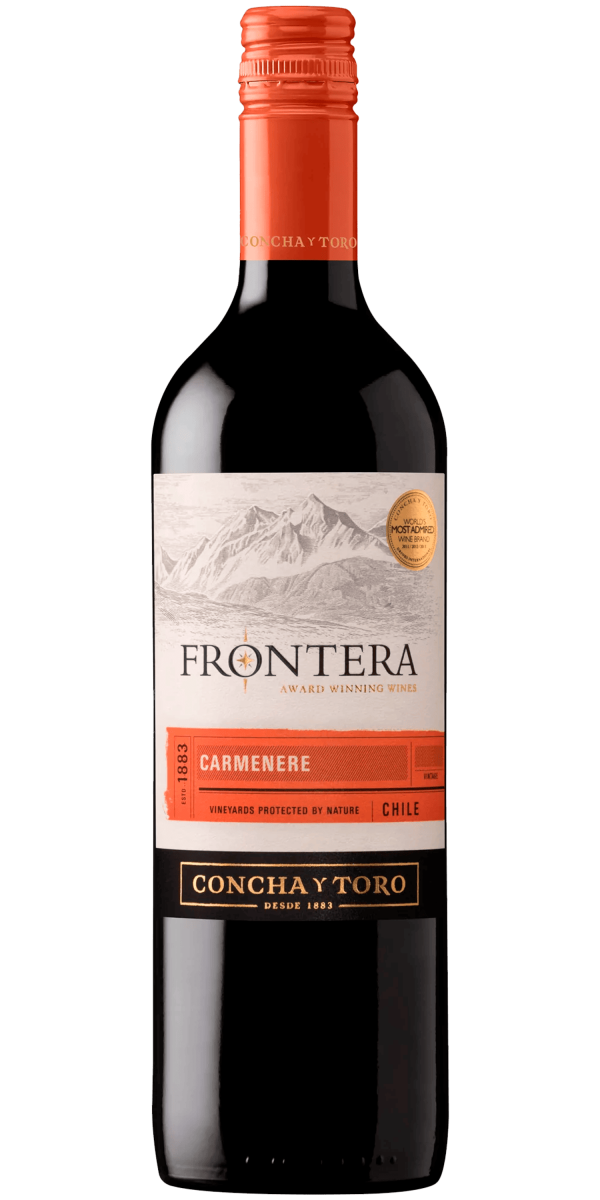 Фото Вино Concha y Toro Frontera Carmenere красное полусухое 0.75л-каталог