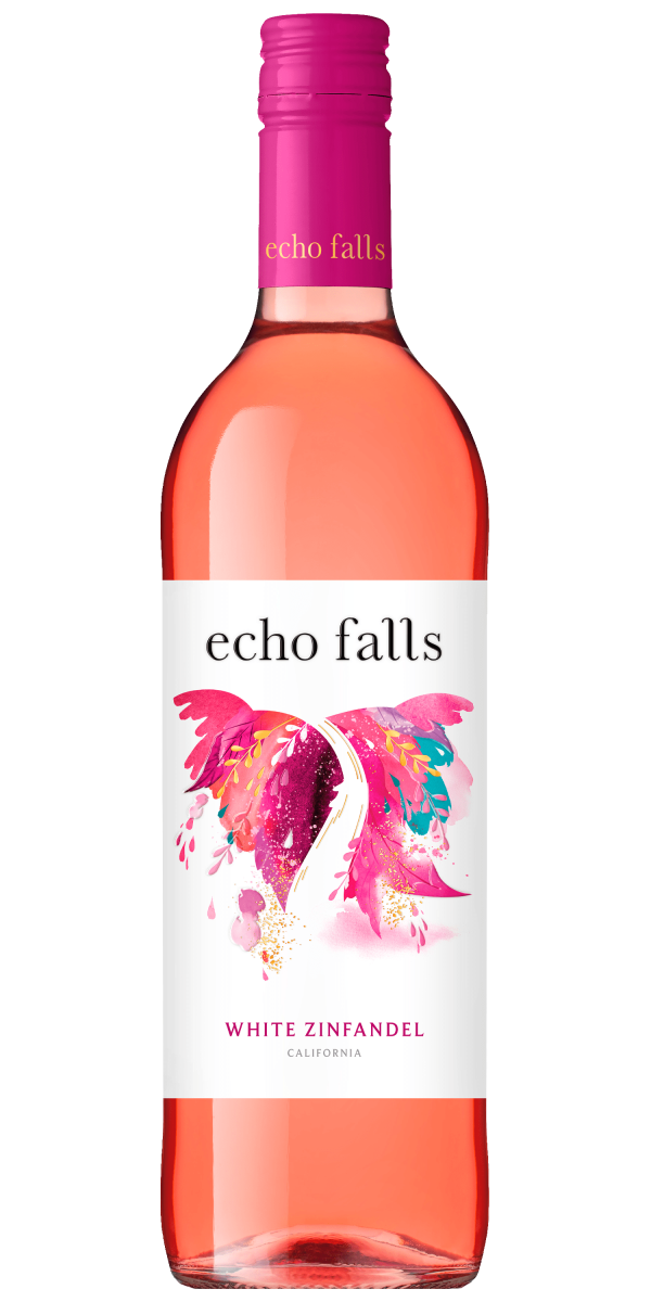 Фото Вино Echo Falls White Zinfandel розовое полусладкое 0.75л