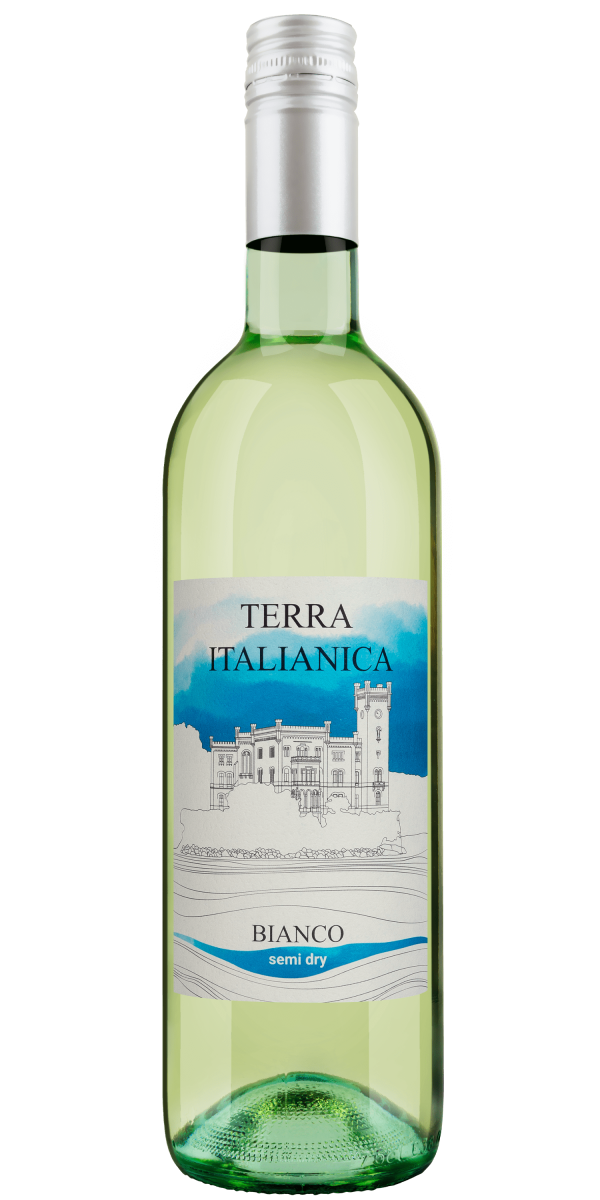Фото Вино Terra Italianica Bianco біле напівсухе 0.75л