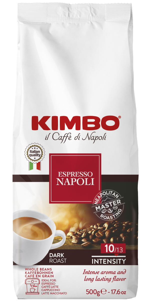 Фото Кава в зернах Kimbo Espresso Napoletano 500гр-каталог